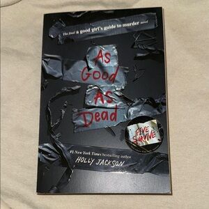 📚2/$12📚 As Good As Dead Book by Holly Jackson